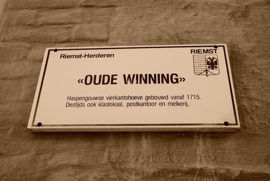 B&B De Oude Winning Riemst Luaran gambar